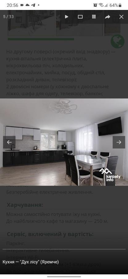 亚列姆切Дух Лісу别墅 外观 照片